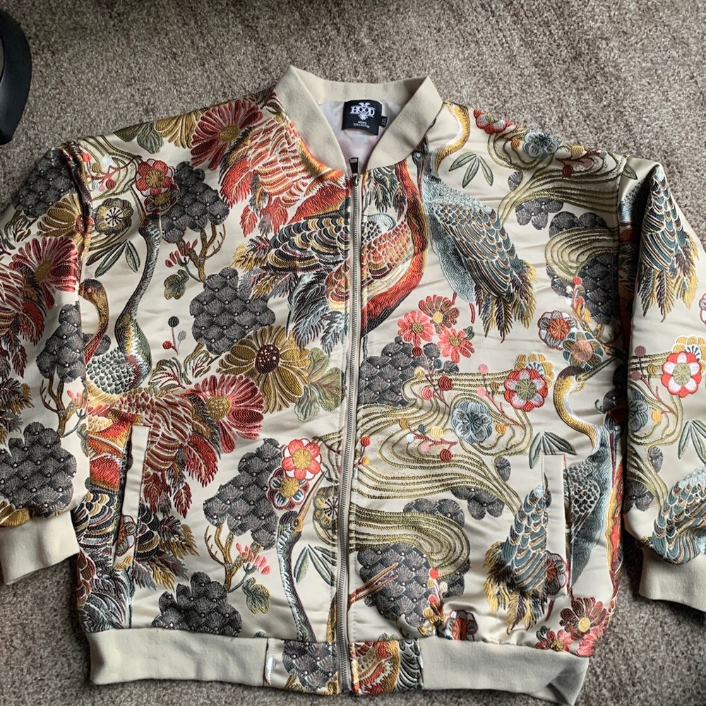 Hood Crew mens collection bomber jacket XXL - Picture 4 of 4